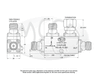 780-20-15.200 Directional Coupler SMA-Female connectors drawing