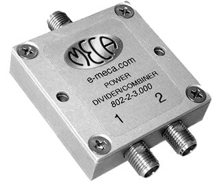 802-2-3.000 2 Way SMA F Power Dividers/Combiners