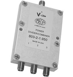 803-2-1.950 3 Way SMA-Female Power Dividers