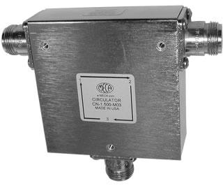 CN-1.500-M03 RF/Microwave Circulator 50 Watts