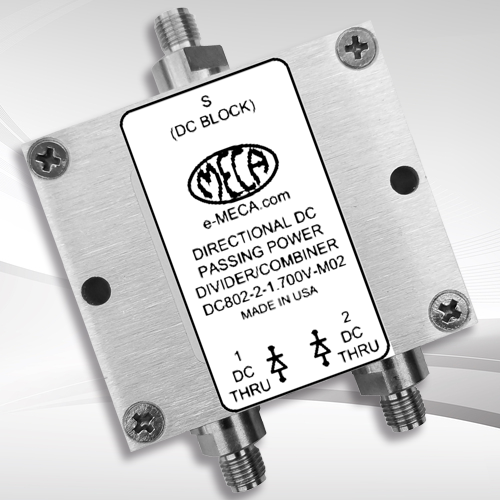 MECA Develops Directional DC - Passing Power Divider