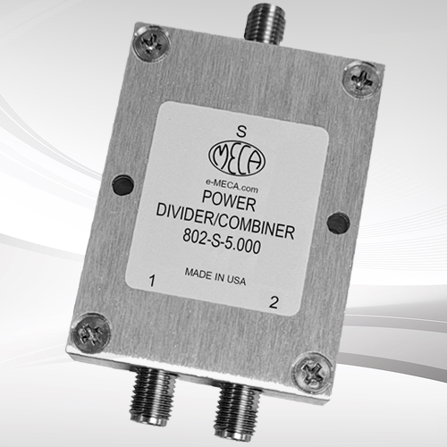 MECA Unveils New Broadband (2-Way, SMA) 2-8GHz Power Divider for Wi-Fi 6 and Wi-Fi 7