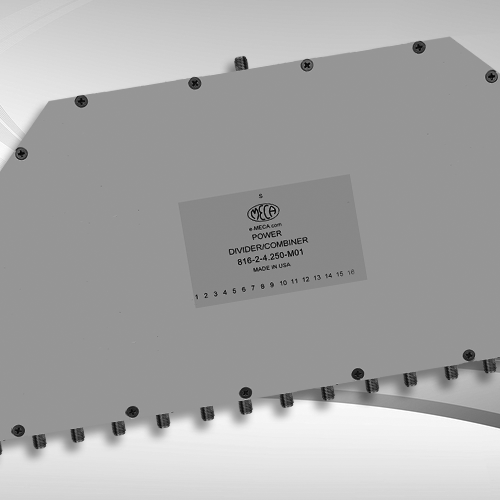 MECA Develops 16-Way Power Divider / Combiner to Increase Transmission Capabilities