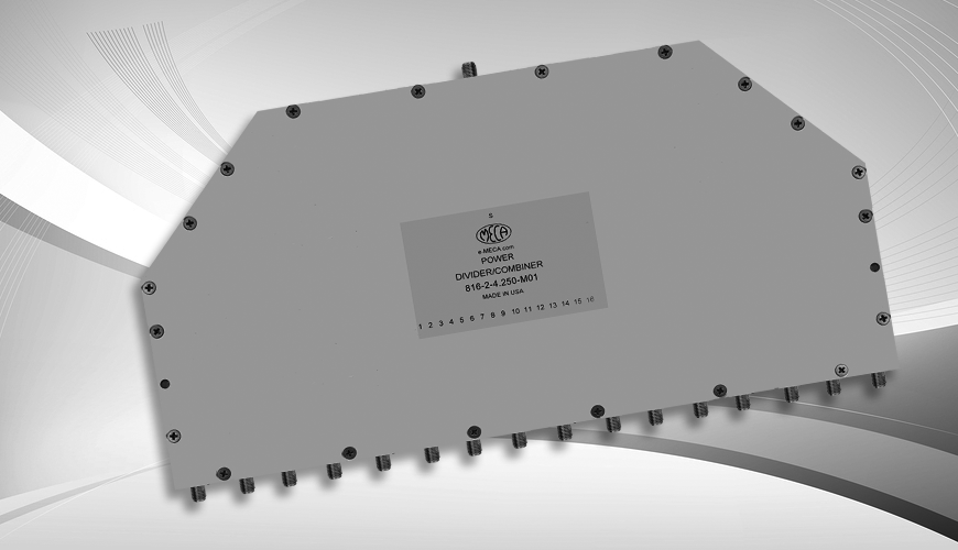 MECA Develops 16-Way Power Divider / Combiner to Increase Transmission Capabilities