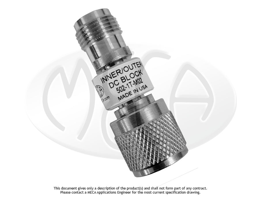 502-1T-M02, 200 Volts, TNC, 0.01-18.0 GHz
