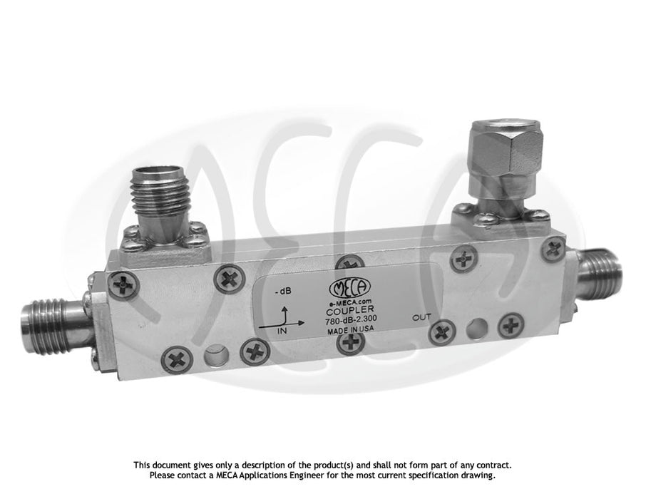 780-06-2.300, 50 Watts, 0.600-4.000 GHz