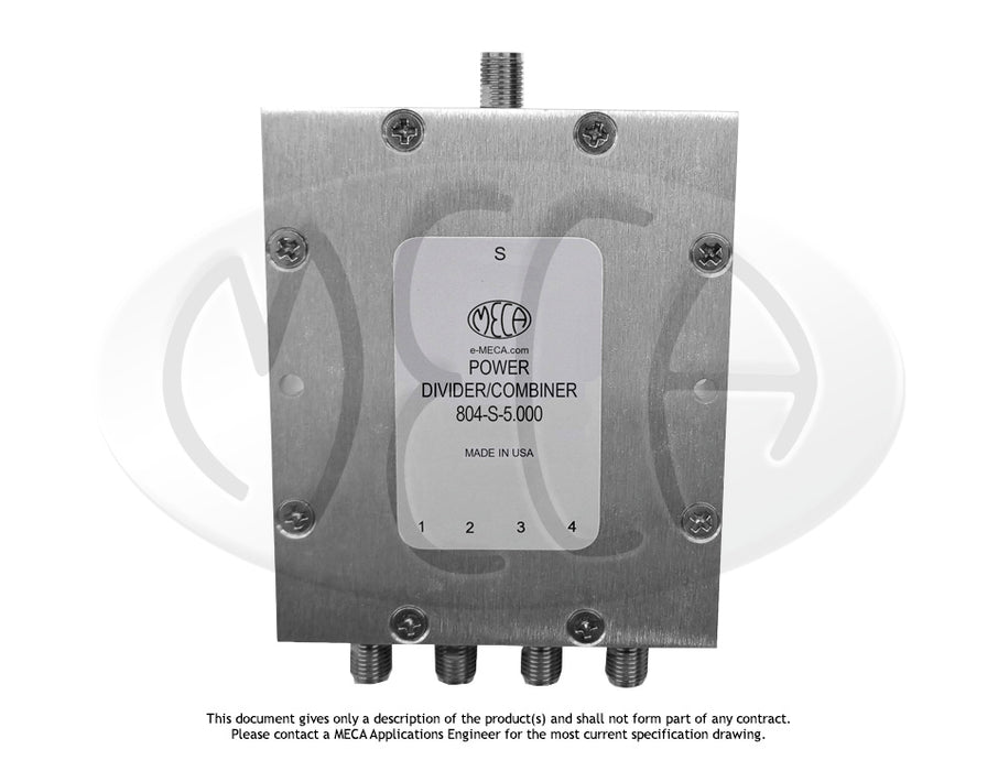 804-S-5.000, SMA-Female, 2.0-8.0 GHz