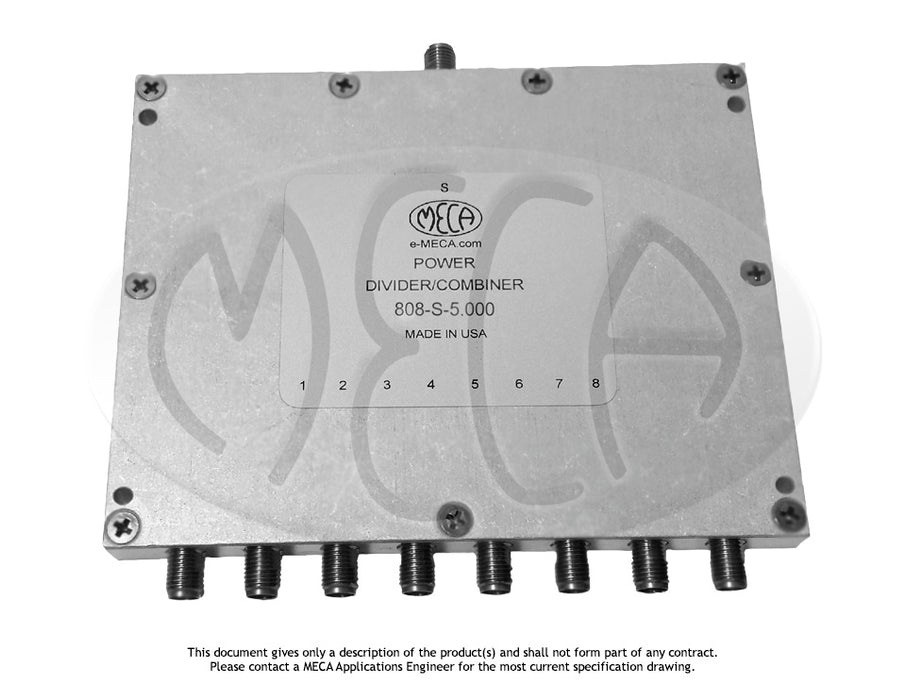 808-S-5.000, SMA-Female, 2.0-8.0 GHz