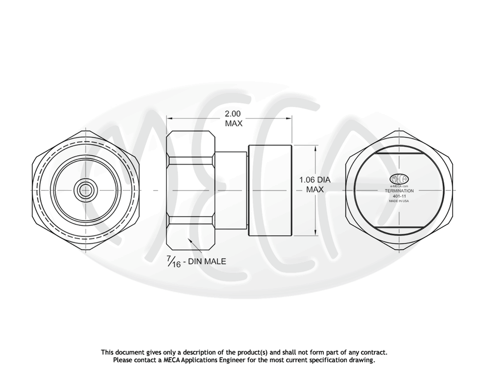RF Terminations — MECA Electronics, Inc.