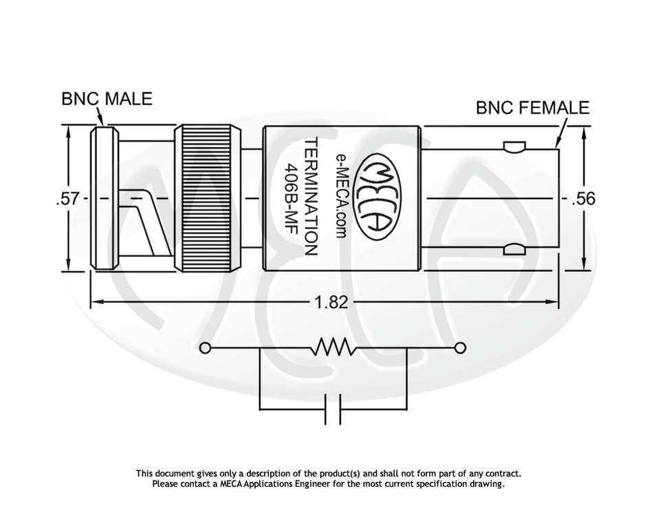 RF Terminations Feed-Thru — MECA Electronics, Inc.