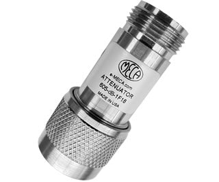 Microwave Attenuators, 605-60-1F18, N-Type, 2 Watts, Hz-18.0 GHz