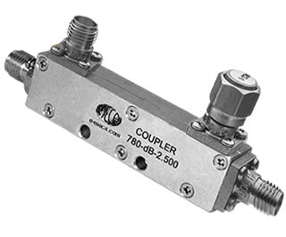 50 W Directional Couplers, 780-10-2.500, SMA-Female, 50 Watts 