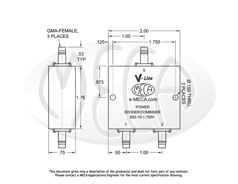 Power Dividers — MECA Electronics, Inc.