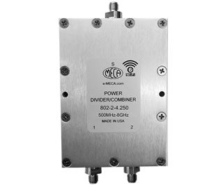 Broadband Splitters Power Divider, 802-2-4.250, SMA-Female, 0.500 