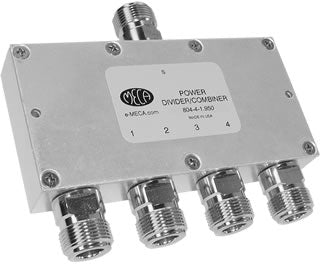 804-4-1.950 4-W N-F Power Divider