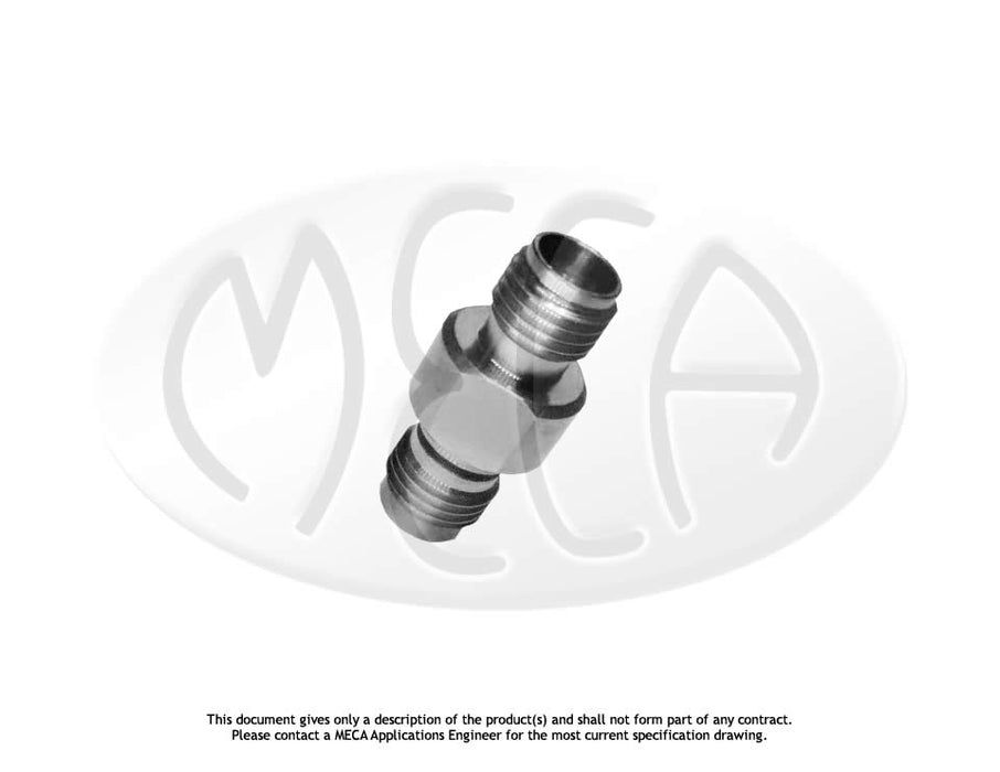 MECA Electronics 2.4mm Female to 2.9mm Female Adapter