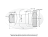 ANF-DF-M01 Low PIM Adapter N-Female to DIN-Female connectors drawing