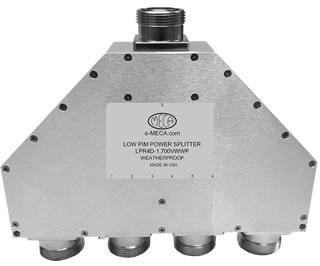LPR4D-1.700VWWP Low PIM Power Splitter 7/16 DIN-Female