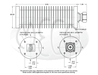 LPT50-DM Low PIM Termination 7/16 DIN-Male connectors drawing